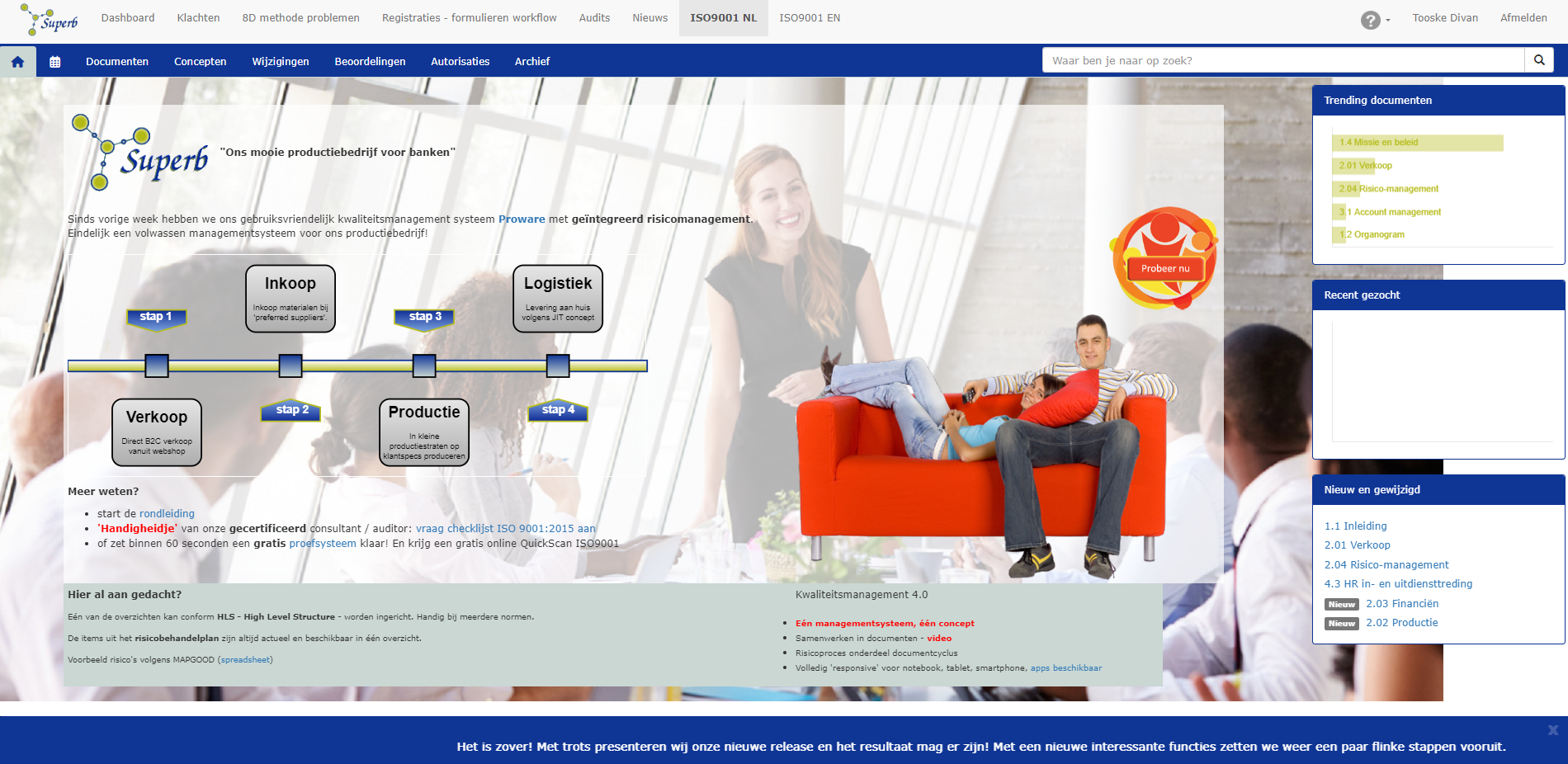 Metaware-Plattform - einfach und innovativ