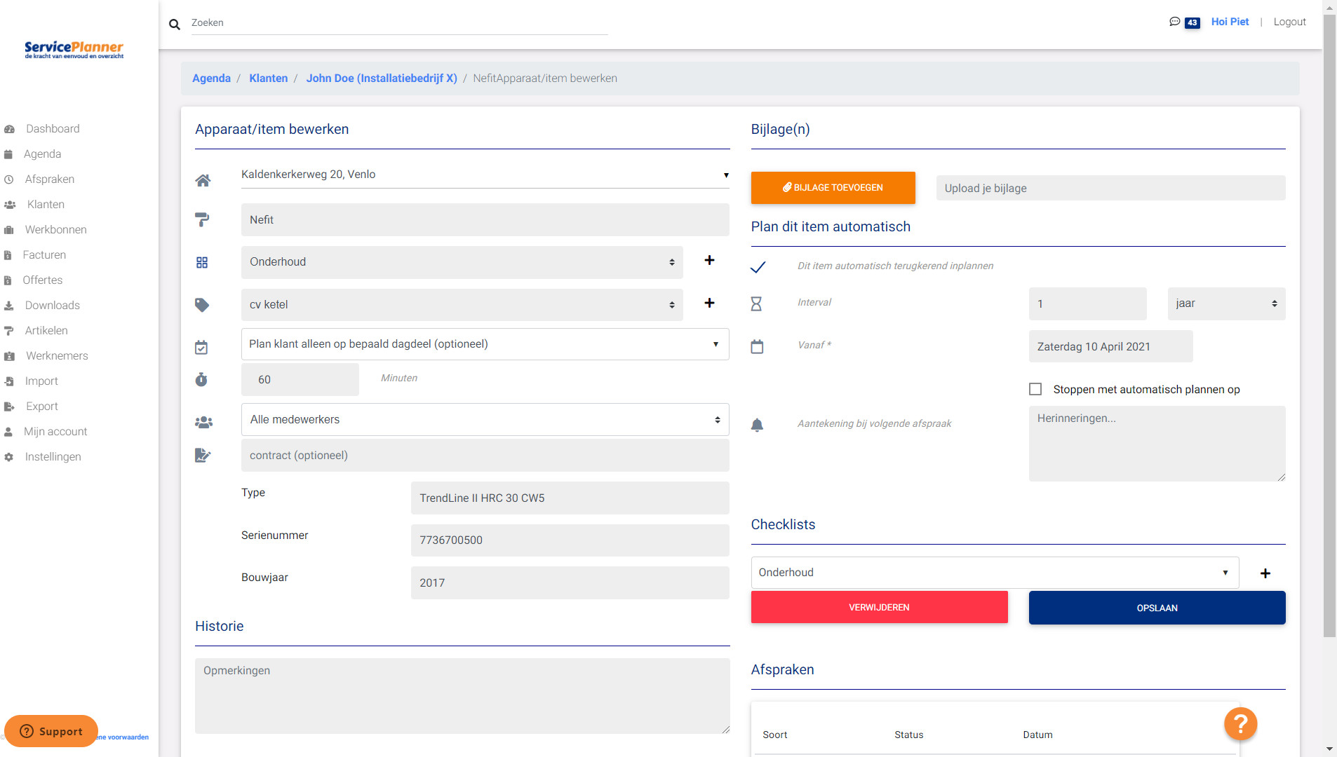 Digitaler Arbeitsauftrag