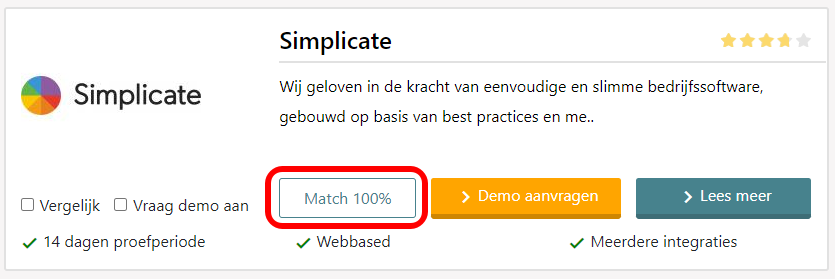 Softwareauswahl-Tool: der Match