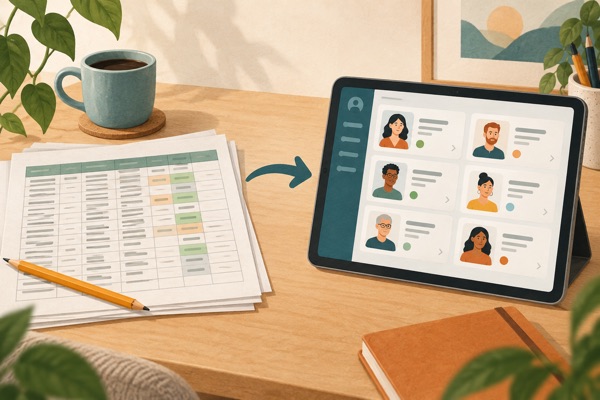 CRM in Excel: praktischer Einstieg, aber wann steigen Sie um?