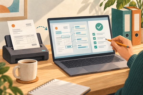 Rechnungen in AFAS verarbeiten: eigenes Scan & Herken, Whitevision oder Zenvoices?